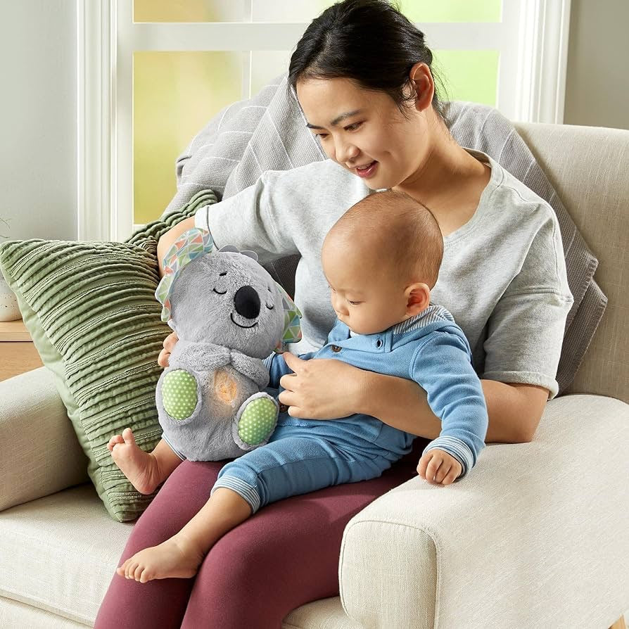 Fisher-Price - Soothe N Snuggle Koala Plush Sound Machine With Realistic Breathing Motion Fisher-Price - Soothe N Snuggle Koala Plush Sound Machine With Realistic Breathing Motion