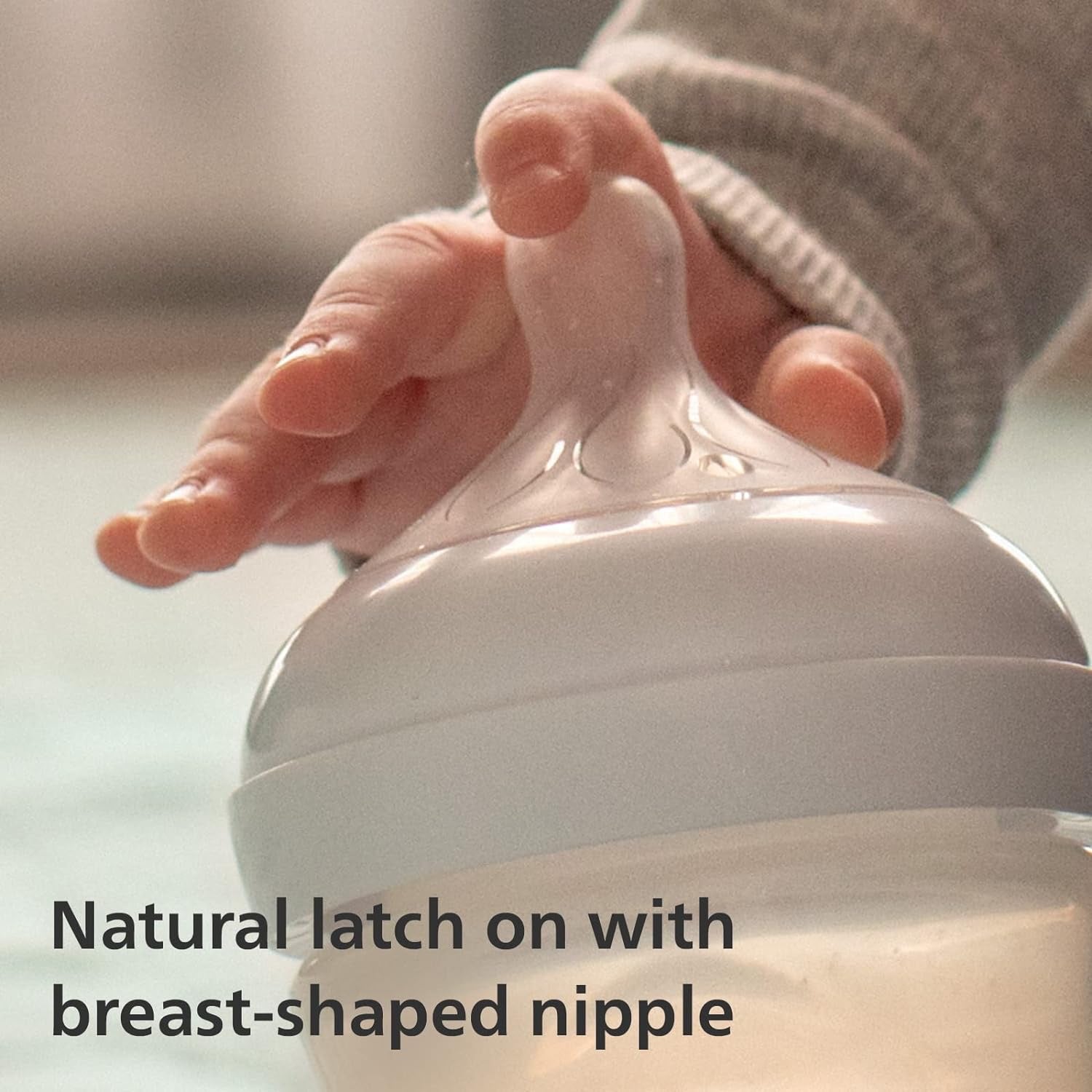 Philips Avent - Natural Response Nipple | 0m | Flow 1 | 2 Pack Philips Avent - Natural Response Nipple | 0m | Flow 1 | 2 Pack