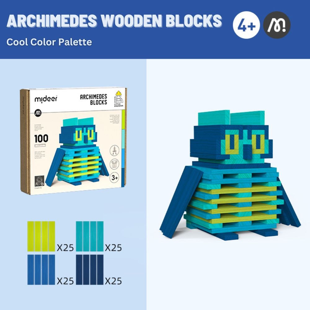 Mideer - Cityblocks | Cool Color Mideer - Cityblocks | Cool Color