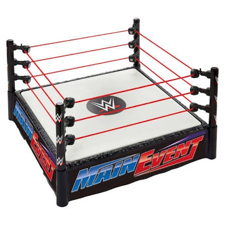 WWE - Superstar Ring with Labels for Main Event & RAW