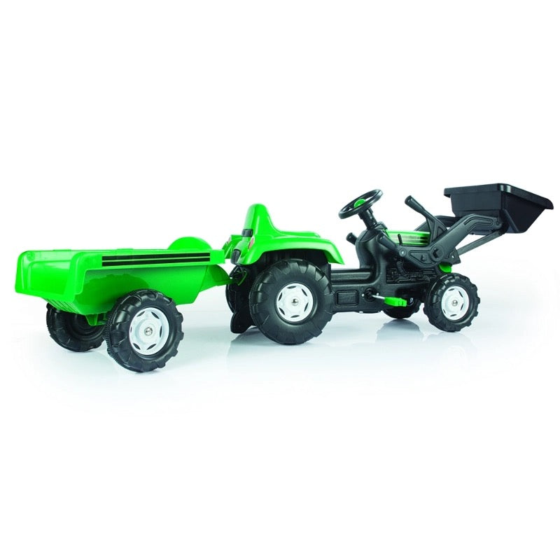 Dolu - Ranchero Tractor Pedal Operated with Trailer & Excavator | 3Y+ Dolu - Ranchero Tractor Pedal Operated with Trailer & Excavator | 3Y+
