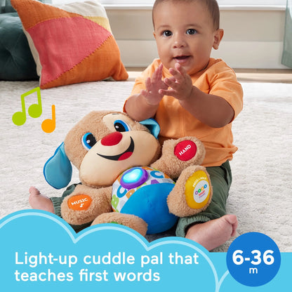 Fisher Price - لعبة جرو الكلمات الأولى اضحك وتعلّم