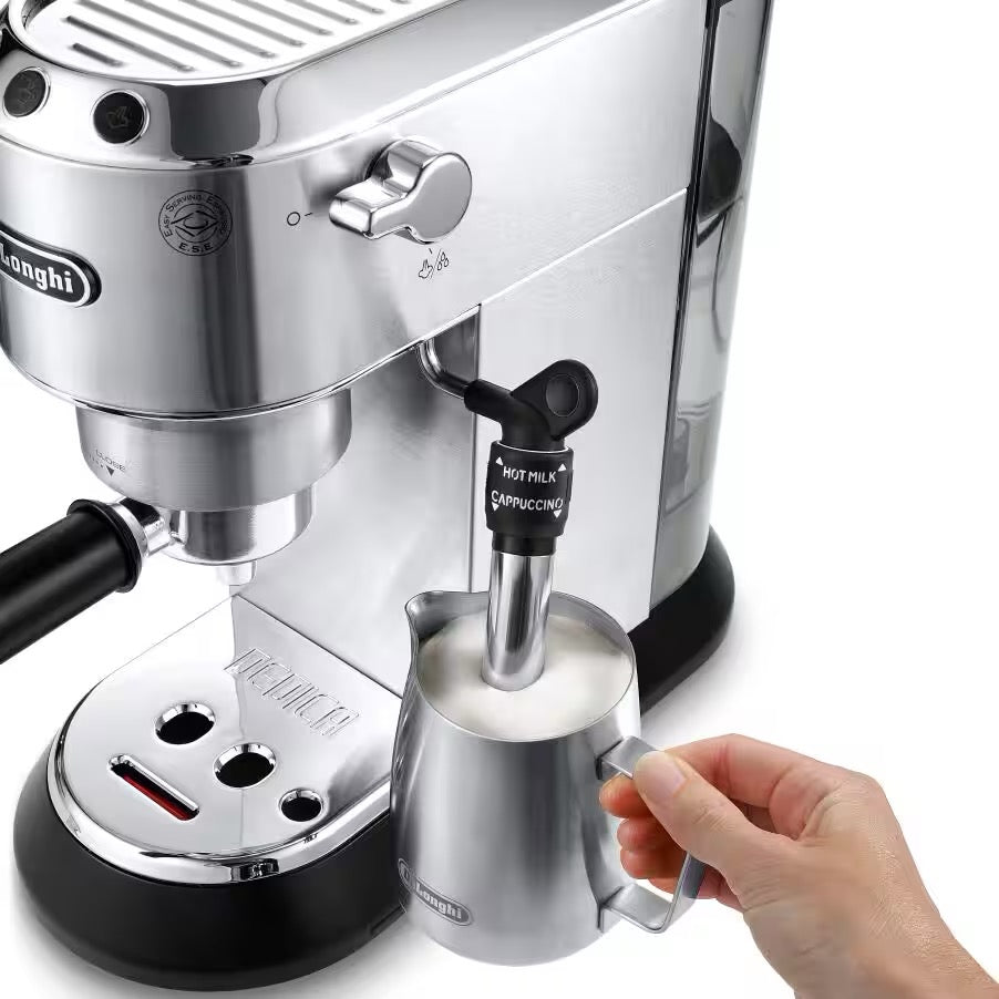 De'Longhi - DEDICA Pump Espresso Maker | Stainless Steel | EC685.M