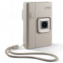 Fujifilm - Instax Mini LiPlay Plus Hybrid Instant Camera | Beige