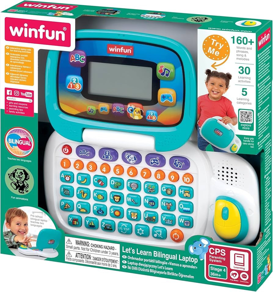 Winfun - Portable Learning Laptop | 3Y+