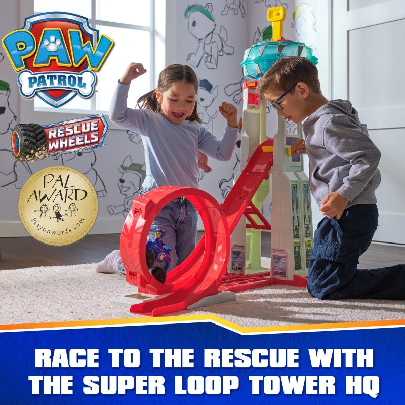 Paw Patrol - Rescue Wheels Super Loop Tower HQ Playset