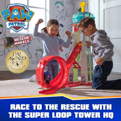 Paw Patrol - Rescue Wheels Super Loop Tower HQ Playset