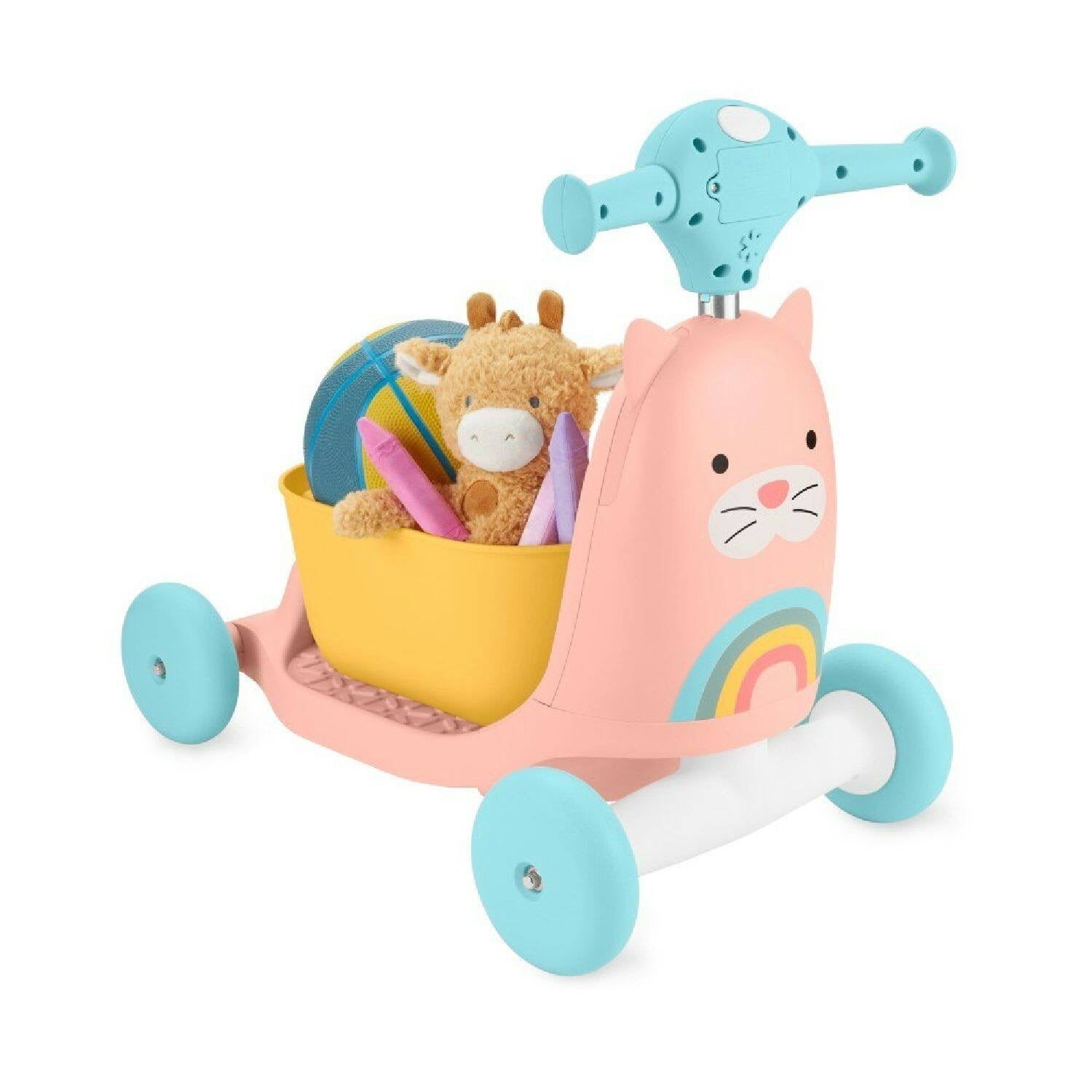 Zoo 3 in 1 Ride On Toy - Cat Zoo 3 in 1 Ride On Toy - Cat