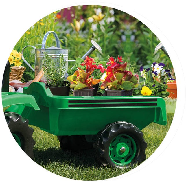 Dolu - Ranchero Tractor Pedal Operated with Trailer & Excavator | 3Y+ Dolu - Ranchero Tractor Pedal Operated with Trailer & Excavator | 3Y+