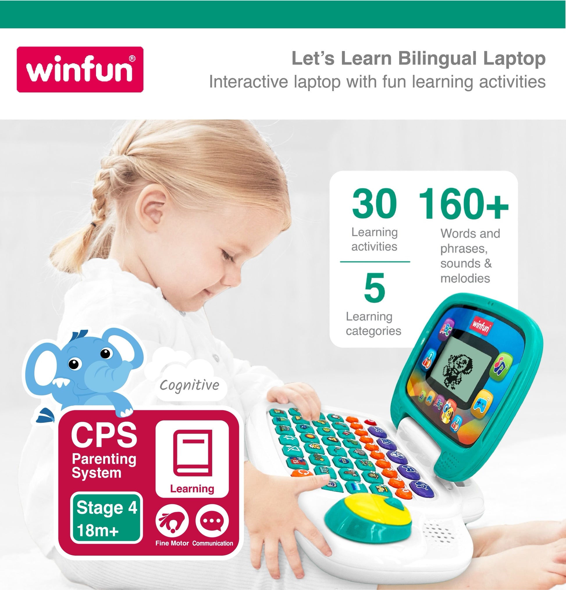 Winfun - Portable Learning Laptop | 3Y+ Winfun - Portable Learning Laptop | 3Y+