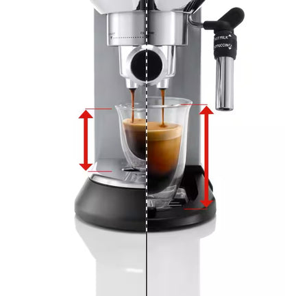De'Longhi - DEDICA Pump Espresso Maker | Stainless Steel | EC685.M