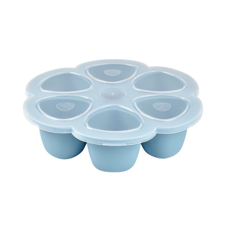 BEABA - Multi-Purpose Silicone 6*150ml | Windy Blue BEABA - Multi-Purpose Silicone 6*150ml | Windy Blue
