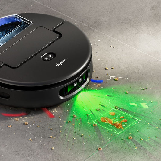 Dyson - Spot+Scrub AI Wet & Dry Robot Vacuum Black/Blue — BambiniJO Jordan