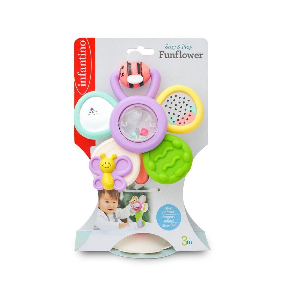 Infantino - Fun Flower High Chair Toy | 3m+ Infantino - Fun Flower High Chair Toy | 3m+