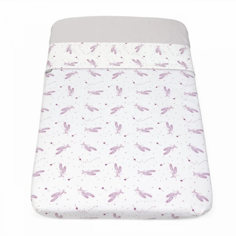 Chicco - Next2Me Crib Sheets Set Pink Ballet Chicco - Next2Me Crib Sheets Set Pink Ballet