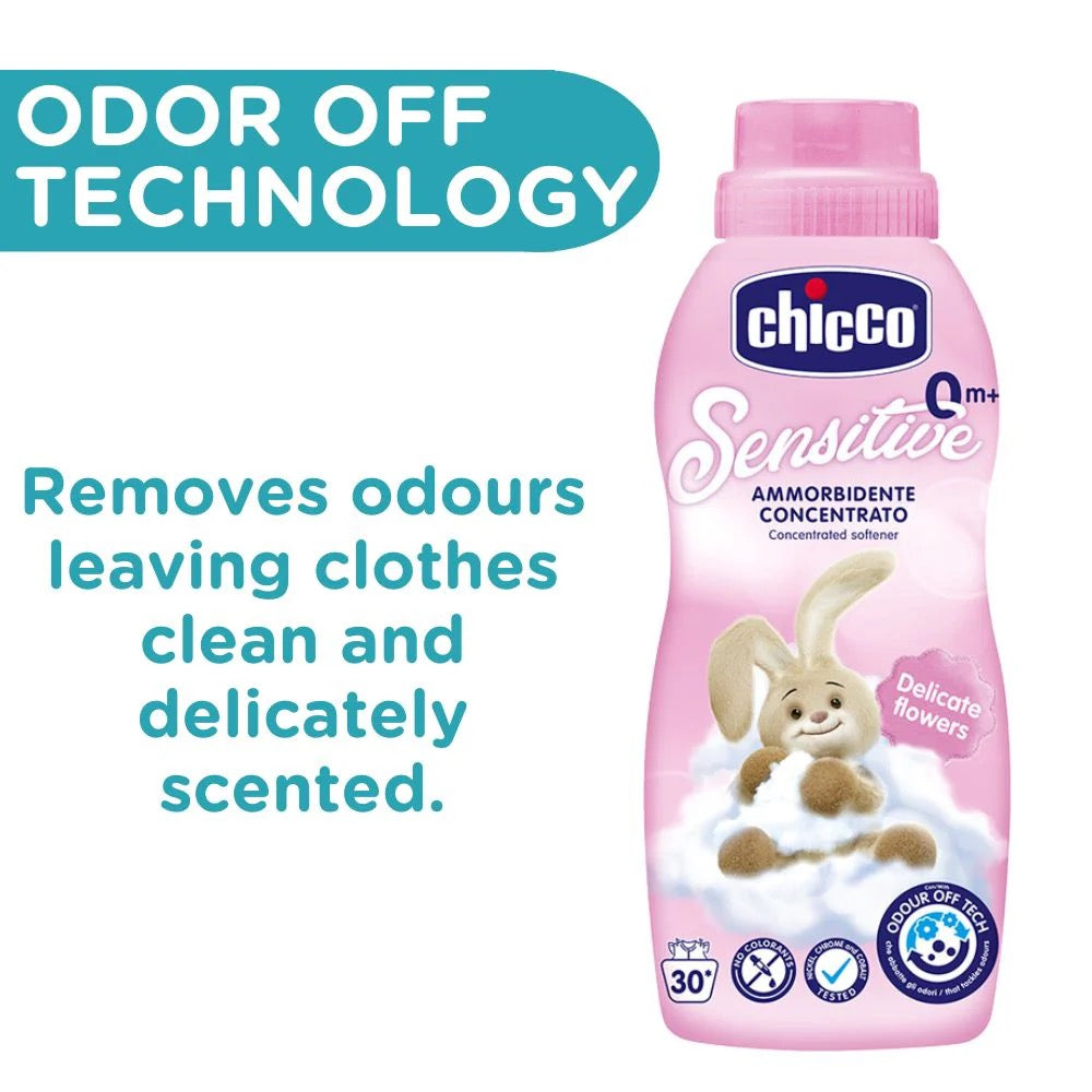 Chicco Concentrated Softener Delicate Flowers | Sensitive Skin 750 ml Chicco Concentrated Softener Delicate Flowers | Sensitive Skin 750 ml