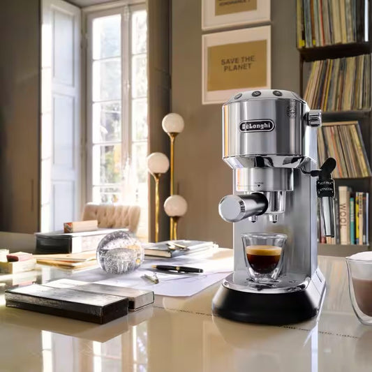 De'Longhi - DEDICA Pump Espresso Maker Stainless Steel EC685.M — BambiniJO Jordan