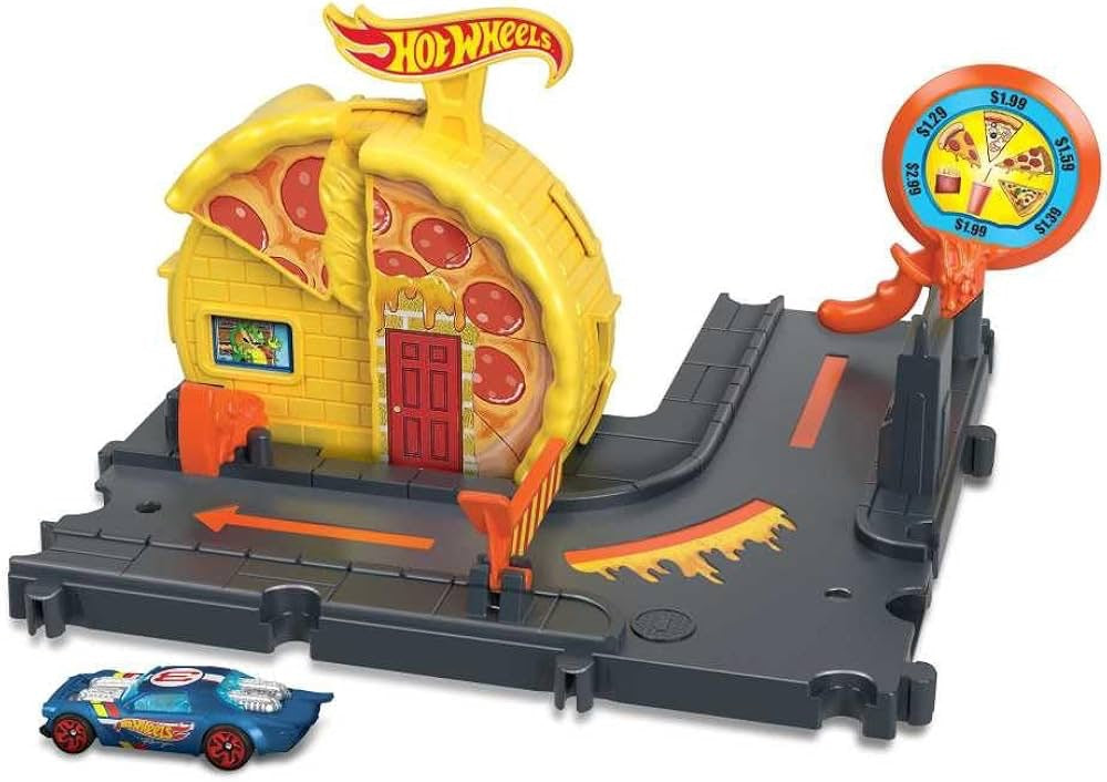 Hot Wheels - City Car Wash Themed Playset