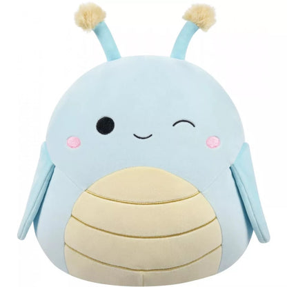 Squishmallows - Little Plush 7.5" Winking Blue Grasshopper With Flowers