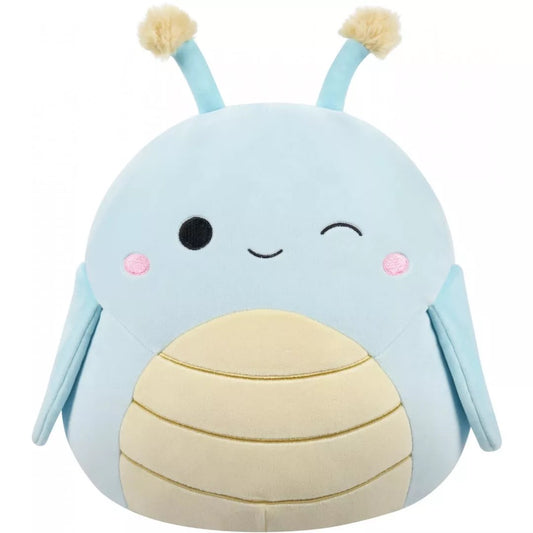 Squishmallows - Little Plush 7.5" Winking Blue Grasshopper With Flowers