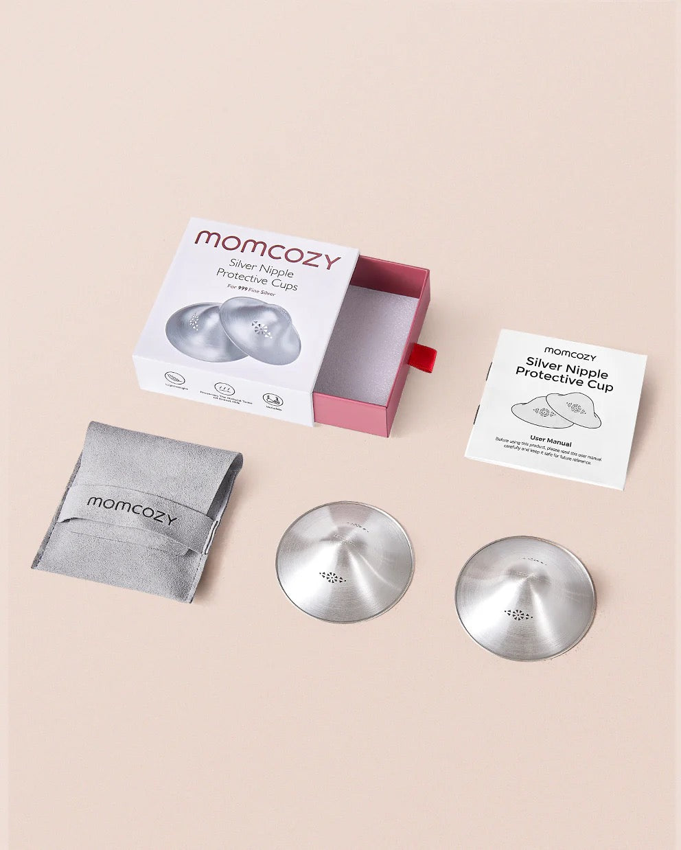 Momcozy - Pure Silver Nipple Shield Momcozy - Pure Silver Nipple Shield