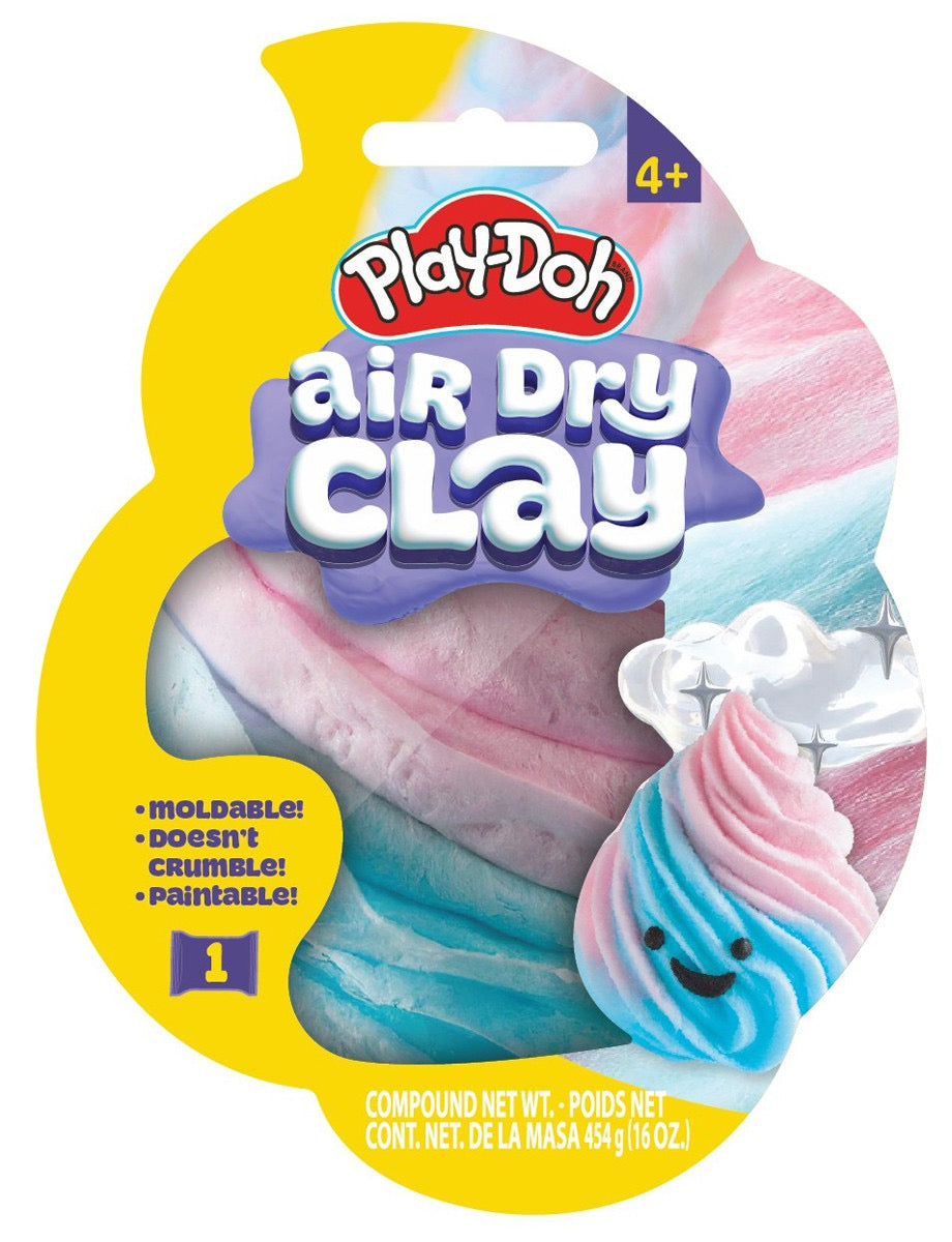 Play-Doh - Air Dry Clay Shaped Bag | Cotton Candy