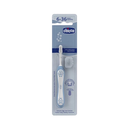 Chicco - Toothbrush First Teeth | Indigo | 6-36m