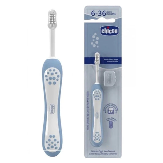 Chicco - Toothbrush First Teeth | Indigo | 6-36m