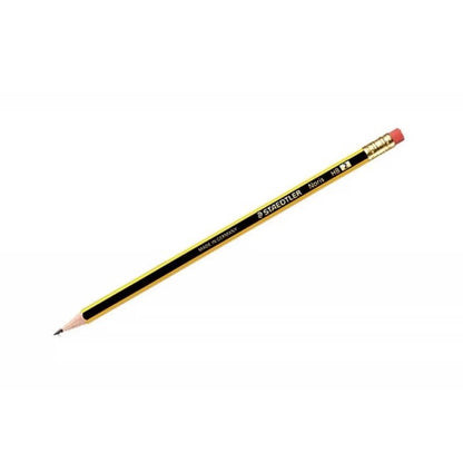 Staedtler - Noris Graphite Pencil HB with Eraser Tip | Single