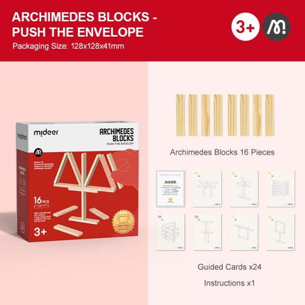 Mideer - Archimedes blocks push the envelop Mideer - Archimedes blocks push the envelop