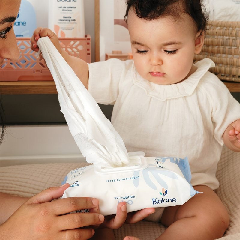 Biolane - Baby H2O Wipes | 72 Count Biolane - Baby H2O Wipes | 72 Count
