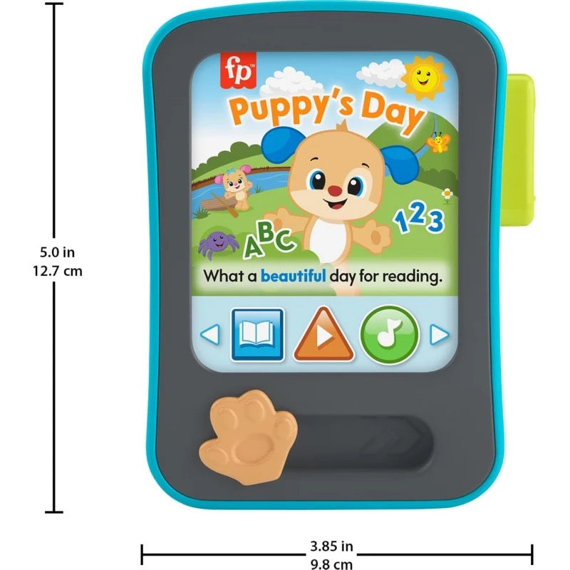 Fisher Price - Laugh & Learn Puppy's Story time Reader Toy Fisher Price - Laugh & Learn Puppy's Story time Reader Toy
