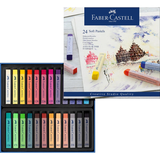 Faber-Castell - Soft Pastels | Wallet of 24