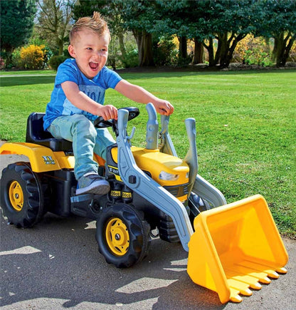 Dolu - Tractor Pedal Operated with Excavator | Yellow | 3Y+