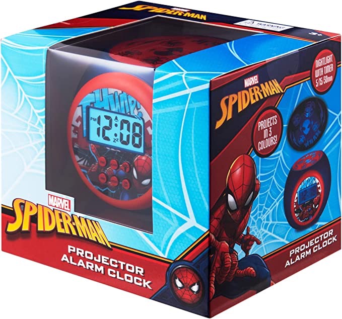Disney - Projector Alarm Clock | Spider Man