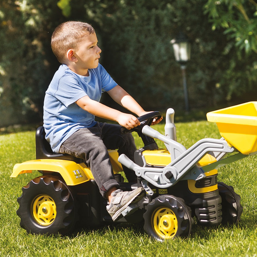Dolu - Tractor Pedal Operated with Excavator | Yellow| 3Y+ Dolu - Tractor Pedal Operated with Excavator | Yellow| 3Y+