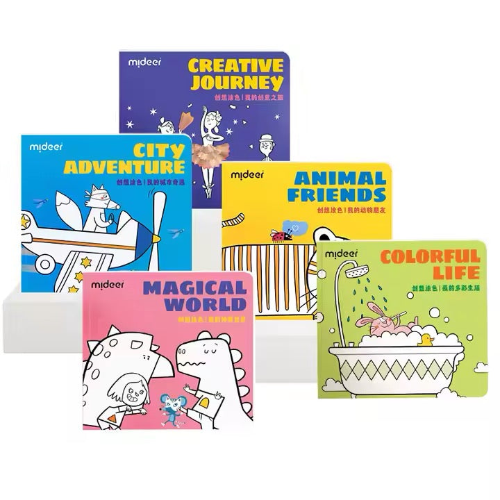 Mideer - Coloring Book - Magical World