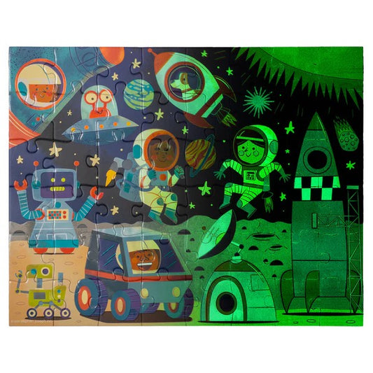 Stephen Joseph - Glow In The Dark Puzzle - Space | 3-6Y