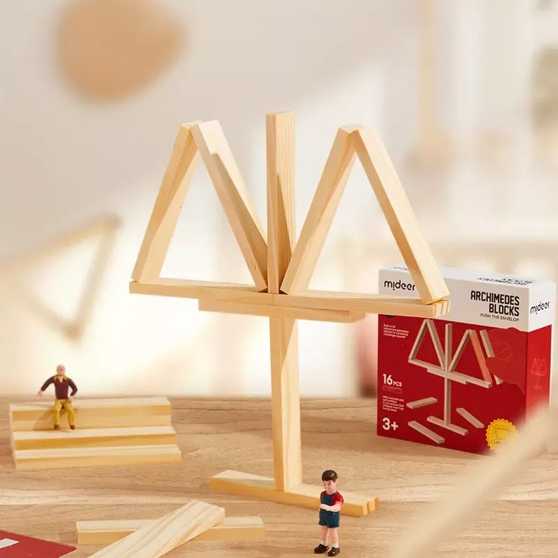 Mideer - Archimedes blocks push the envelop Mideer - Archimedes blocks push the envelop