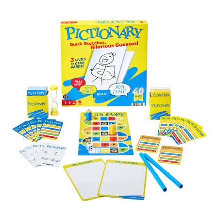 Pictionary - Family Board Game for Kids & Adults | 6Y+ Pictionary - Family Board Game for Kids & Adults | 6Y+