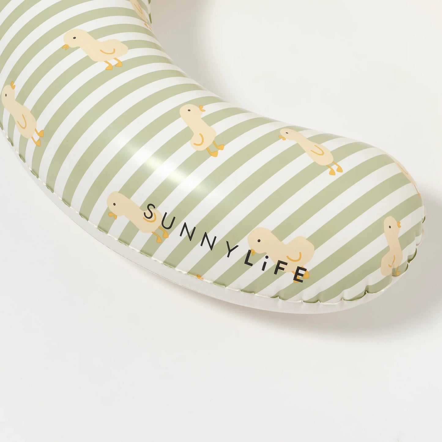 SUNNYLiFE - Float Together Baby Seat | Duck Sage Stripe