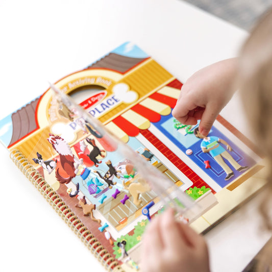 Melissa & Doug Puffy Sticker Activity Book Pets Place 3-6Y — BambiniJO Jordan