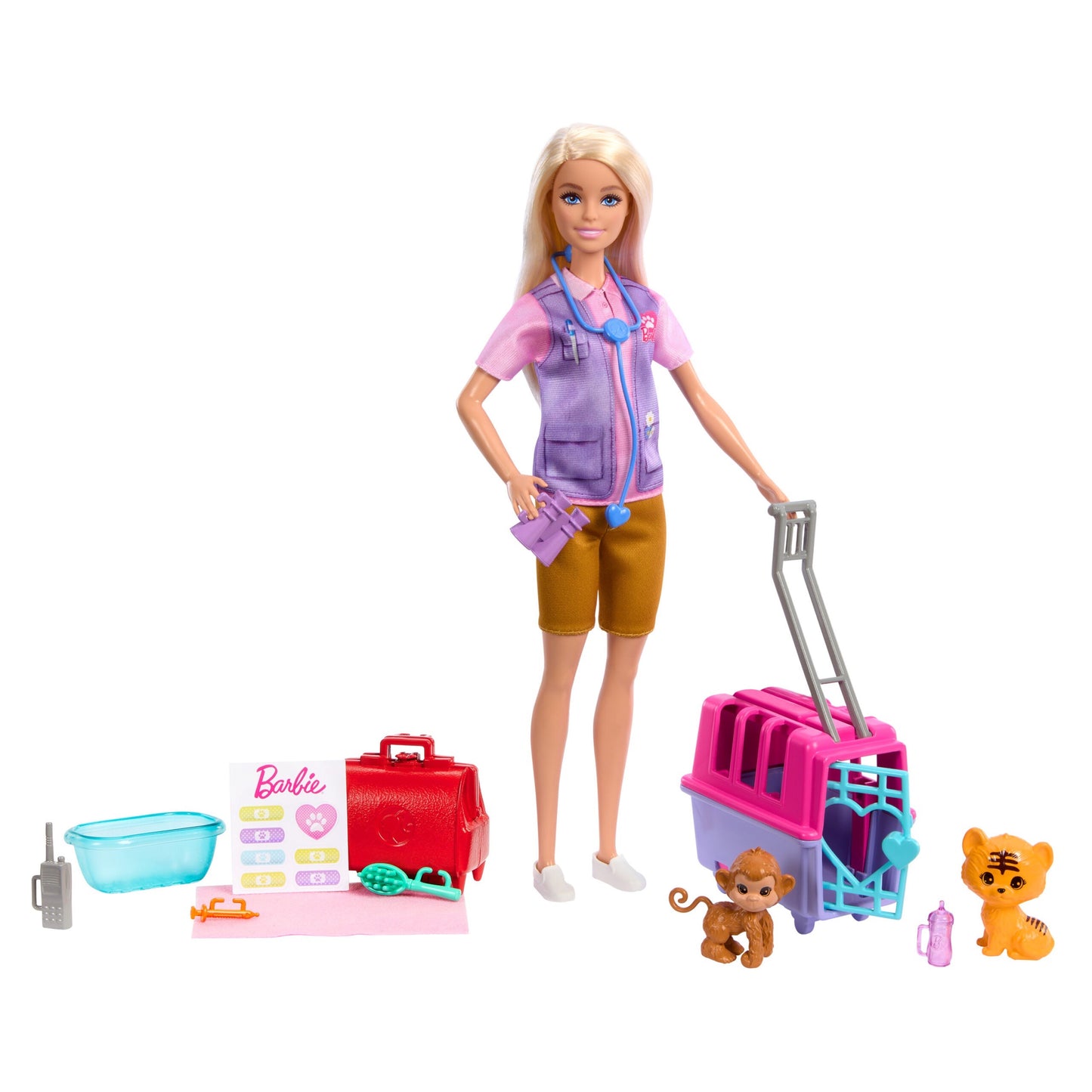 Barbie - Animal Rescue & Recover Playset