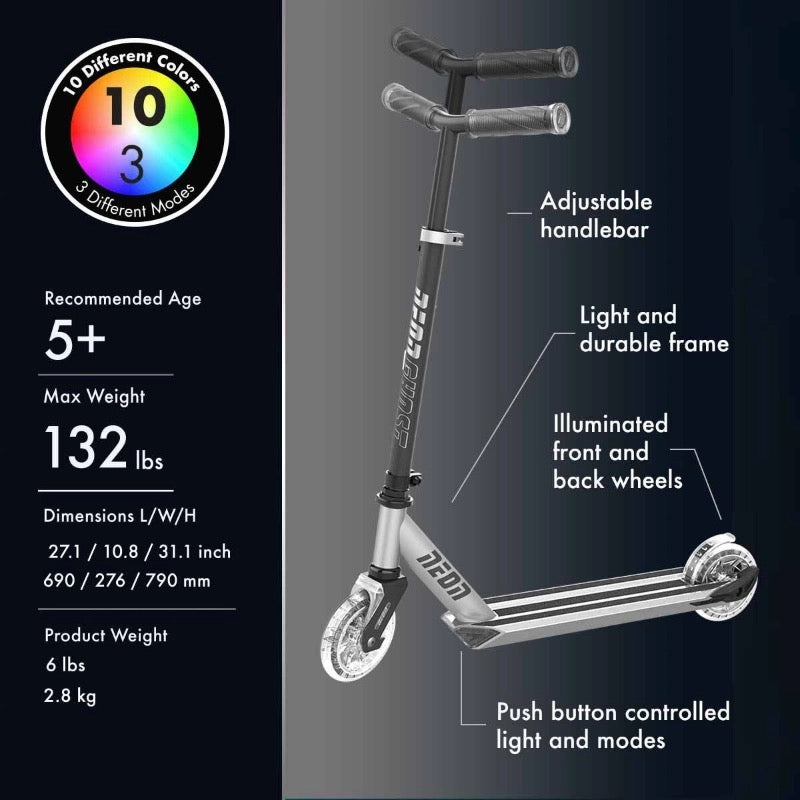 Yvolution - Neon Ghost Scooter | 5-9 Years Yvolution - Neon Ghost Scooter | 5-9 Years