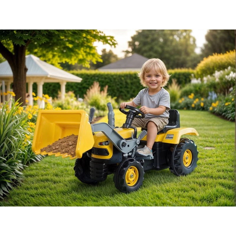 Dolu - Tractor Pedal Operated with Excavator | Yellow | 3Y+