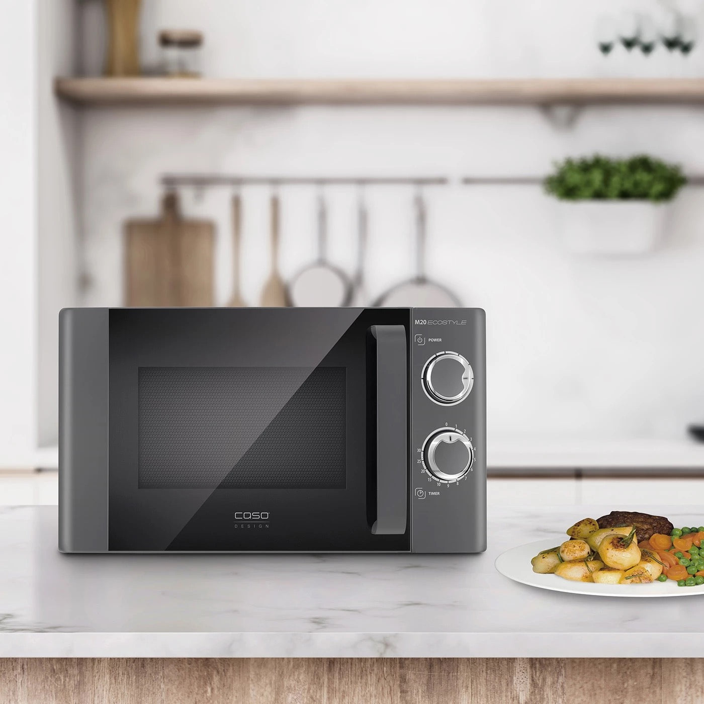 Caso - Ecostyle Pro Microwave | 800W | 20L Caso - Ecostyle Pro Microwave | 800W | 20L