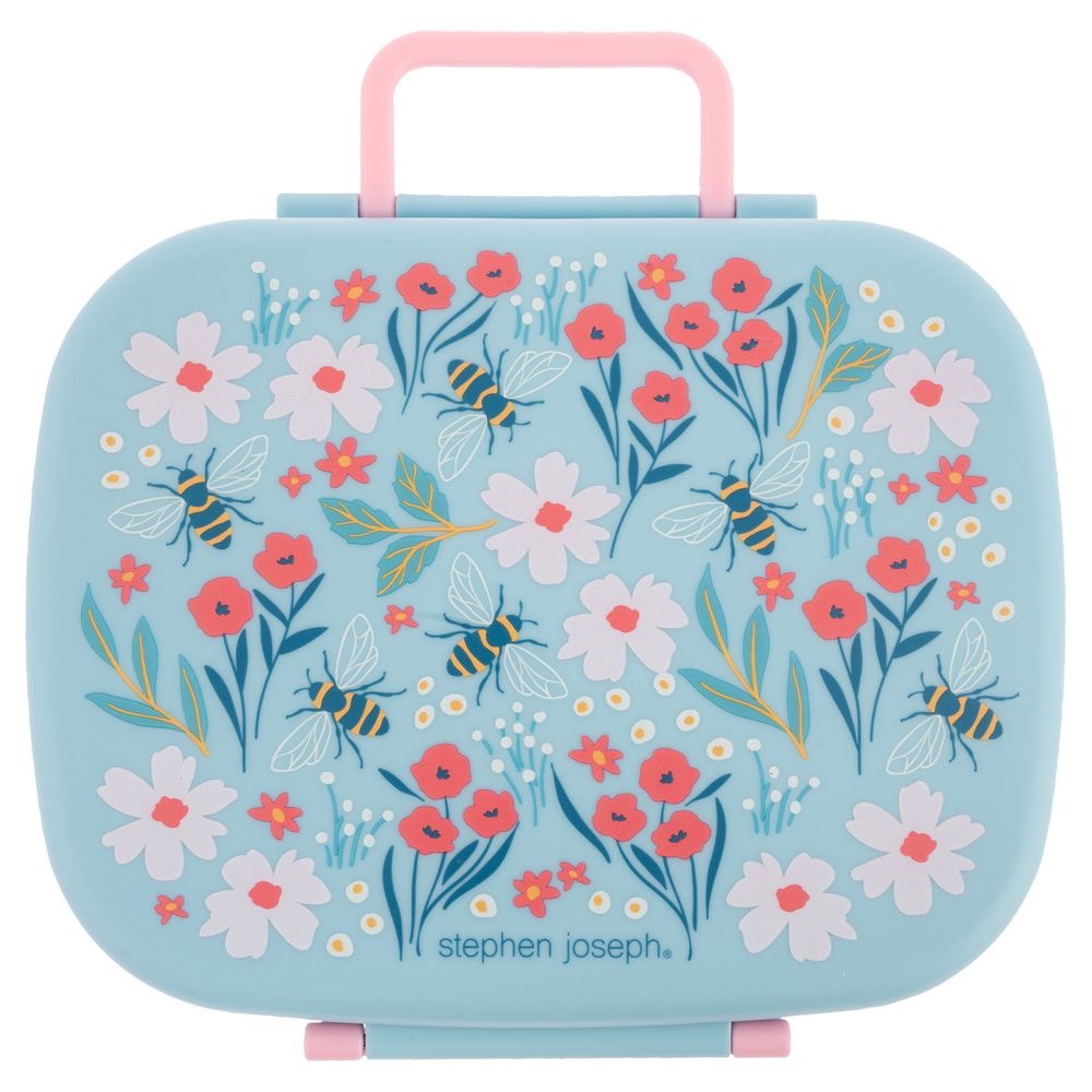 Stephen Joseph - Bento Box with Removable Tray | Bee