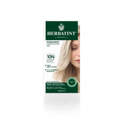 Pregnancy Safe AMONIA FREE "Hair Color" - 10N Platinum Blonde 150ml