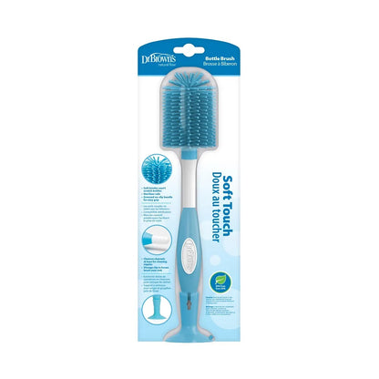 Dr. Brown’s - Silicone "Soft Touch" Bottle Brush | Blue