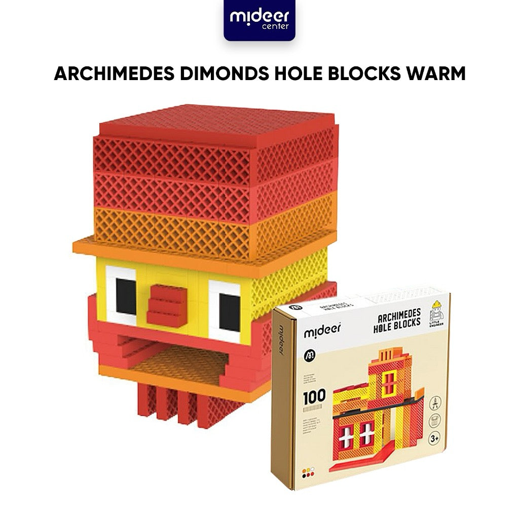 Mideer - Archimedes Dimonds Hole Blocks – Warm Mideer - Archimedes Dimonds Hole Blocks – Warm